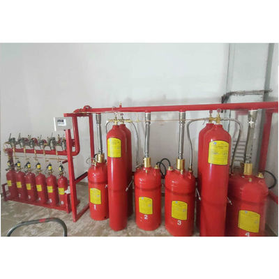 جودة  Galvanized Steel FM200 Fire Suppression System Fire Extinguisher 120L Capacity مصنع