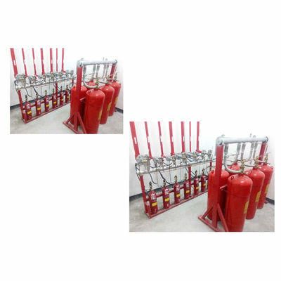 جودة  Multiple Zone Fire Gas Suppression System Heptafluoropropane 70L 90L 100L 120L Capacity مصنع
