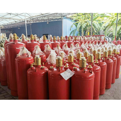 نظام قمع غازات Hfc227ea FM200 الأحمر الخالي من الرائحة