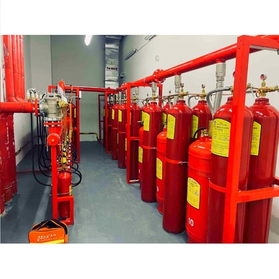 نظام تدفق المكبس 90Ltr FM200 معدات مكافحة الحريق