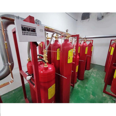 السلامة HFC-227ea FM 200 نظام مكافحة الحريق 0 - 50 درجة مئوية درجة حرارة التشغيل