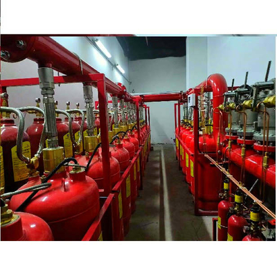 نظام إطفاء الحرائق 150L Hfc227ea FM200 للمنطقة الواحدة