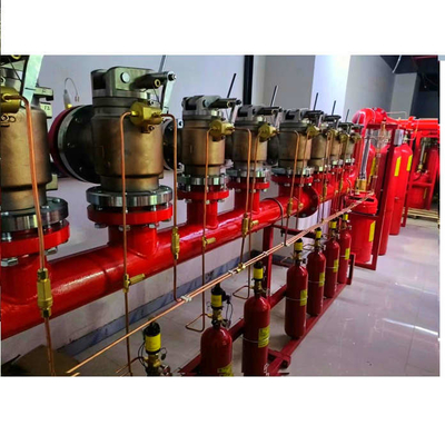 70L - 180L FM200 نظام إطفاء الحريق غاز نظيف غازي نظام إطفاء الحريق
