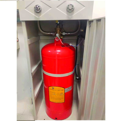 Fm200 Hfc-227ea نظام إطفاء الحريق في الخزانة 2.5Mpa سهل التثبيت