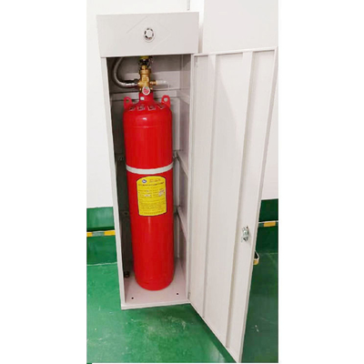 Hfc-227ea / FM200 نظام إطفاء حريق أوتوماتيكي نوع خزانة