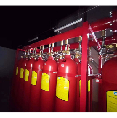 نظام إنذار الحريق الآلي 80L 15MPa IG541 إطفاء الحريق المغلق