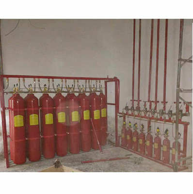 نظام إنذار حريق آلي 80L 15MPa IG541 نظام إطفاء حريق مغلق