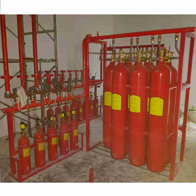 نظام إنذار حريق آلي 80L 15MPa IG541 نظام إطفاء حريق مغلق