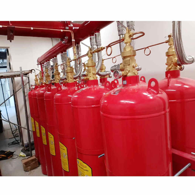 70 لتر 90 لتر 120 لتر 150 لتر داخلي FM200 أسطوانة 2.5Mpa أسطوانات قمع الغاز