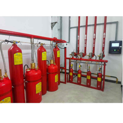 نظام إطفاء الحرائق الغازي FM200 Heptafluoropropane 4.2Mpa / 5.6Mpa ضغط العمل