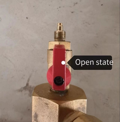 1.6MPa ضغط NOVEC 1230 نظام مكافحة الحرائق