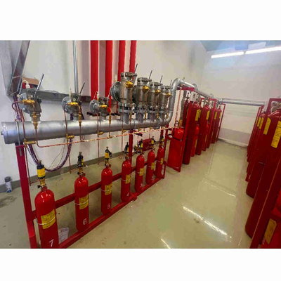 4.2MPa 5.6MPa FM200 نظام تدفق المكبس 120L معدات مكافحة الحرائق